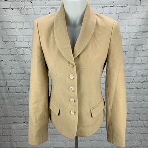 Philippe Adec Tan Blazer Jacket